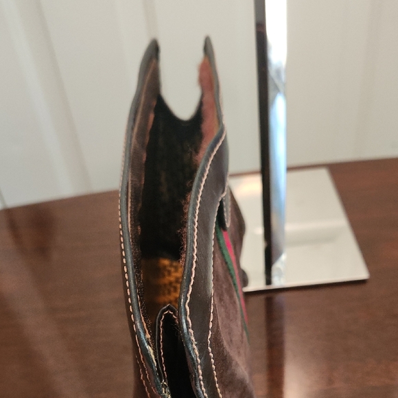 GUCCI Accessory Collection Suede Sherry Line Clutch/Pouch- Vintage - Picture 10 of 15